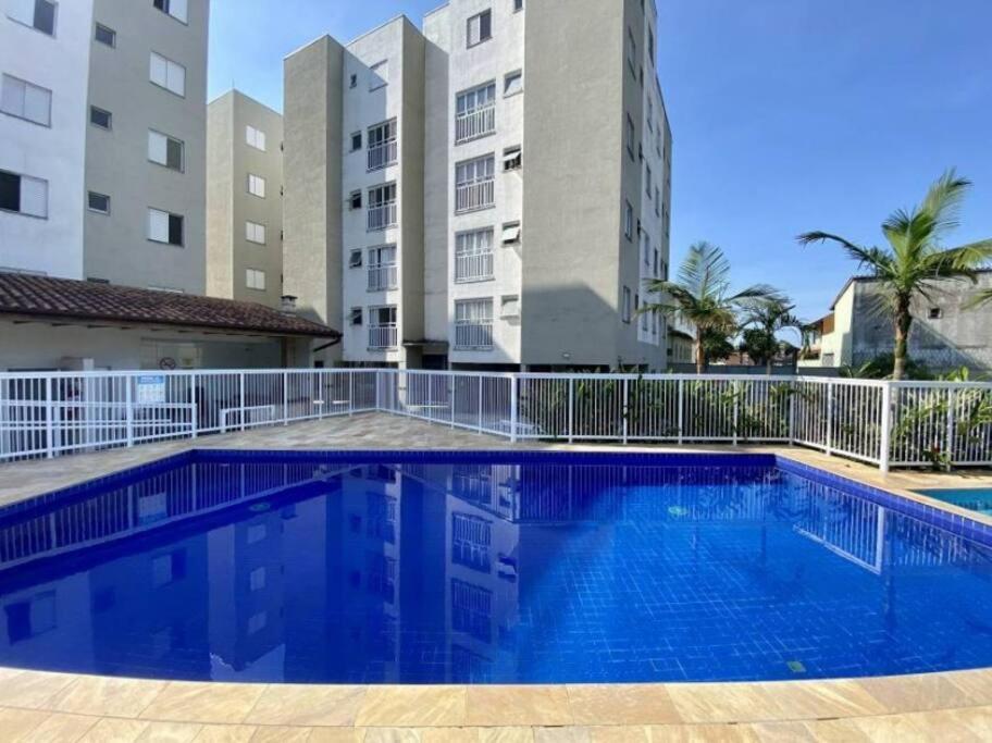 Apartamento Ubatuba - Ar Condicionado, Estacionamento, Elevador, Portaria 24H - Wifi Gratis! - Jardim Das Palmeiras 外观 照片